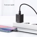 Зарядно устройство Priza, USB-C, 30W - Baseus Super Si (CCSUP-J01) - черно