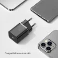 Зарядно устройство Priza, USB-C, 30W - Baseus Super Si (CCSUP-J01) - черно