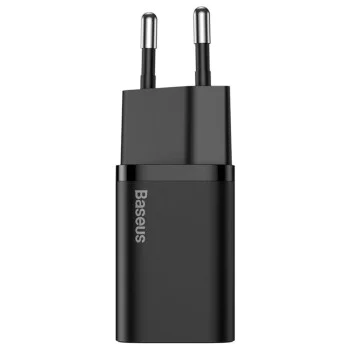 Зарядно устройство Priza, USB-C, 30W - Baseus Super Si (CCSUP-J01) - черно