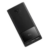 Външен пакет батерии 2x USB, Type-C, Micro-USB, 22.5W, 20000mAh + Type-C кабел, 3A, 30cm - Baseus Star-Lord (PPXJ080001) - Черен