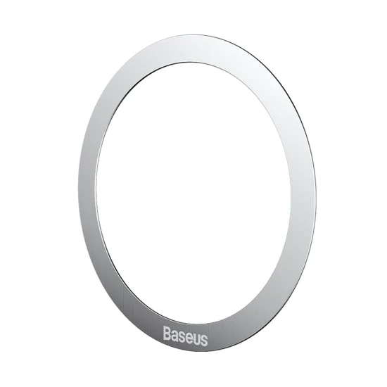 MagSafe Charging Ring Adapter (комплект 2) - Baseus Magnetic Series (PCCH000012) - сребрист