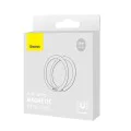 MagSafe Charging Ring Adapter (комплект 2) - Baseus Magnetic Series (PCCH000012) - сребрист