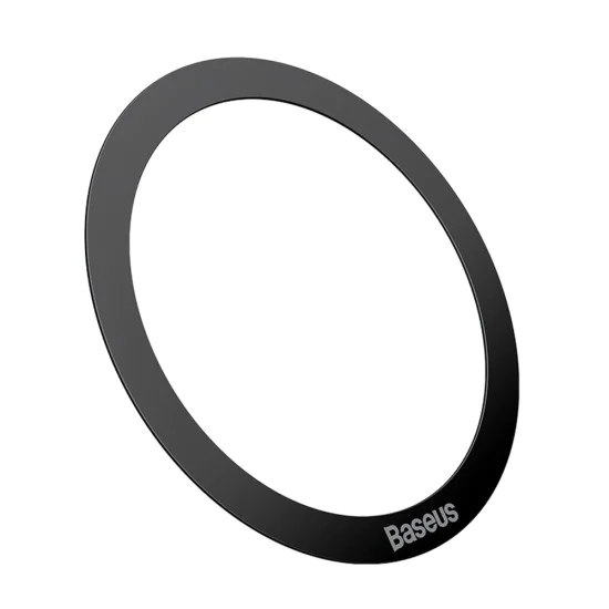 MagSafe Charging Ring Adapter (комплект 2) - Baseus Magnetic Series (PCCH000001) - черен