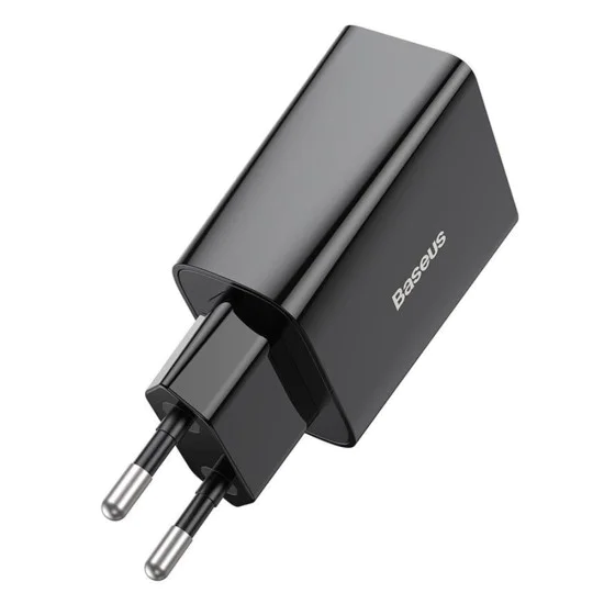 USB-C зарядно устройство, 20 W - Baseus Speed ​​Mini (CCFS-SN01) - черно