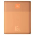 Външна батерия 2x Type-C, 65W, 12000mAh + USB-C кабел - Baseus (P10063801733-00) - оранжев
