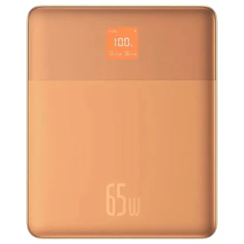 Външна батерия 2x Type-C, 65W, 12000mAh + USB-C кабел - Baseus (P10063801733-00) - оранжев