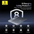 Външен батериен пакет 2x Type-C, 65W, 12000mAh + USB-C кабел - Baseus (P10063801323-00) - син