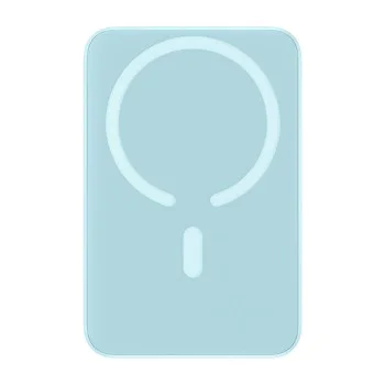 USB-C външна батерия, MagSafe, 10000mAh, 20W - Baseus Magnetic Mini (PPCX110103) - син