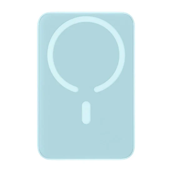 USB-C външна батерия, MagSafe, 10000mAh, 20W - Baseus Magnetic Mini (PPCX110103) - син