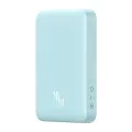 USB-C външна батерия, MagSafe, 10000mAh, 20W - Baseus Magnetic Mini (PPCX110103) - син