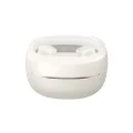 Bluetooth слушалка V5.3 с интелигентен дисплей, TWS - Baseus WM02+ (NGTWW370302) - кремаво бяло