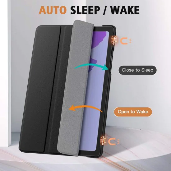 Techsuit - FoldPro - Samsung Galaxy Tab A7 Lite 8.7 inch T220/T225 2021 - Черен
