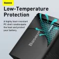 Baseus - Компактно зарядно за стена (CCXJ-B01) - USB-C, PD, 20W, USB-A, QC, 3A - Черно