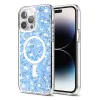 Калъф за iPhone 14 Pro - Sparkly Glitter MagSafe - Син