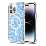 Калъф за iPhone 14 Pro - Sparkly Glitter MagSafe - Син