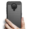Калъф за Nokia G10 - Carbon Silicone - Черен