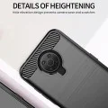 Калъф за Nokia G10 - Carbon Silicone - Черен
