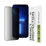 Протектор за iPhone 13 Pro Max / iPhone 14 Plus - 111D Privacy Full Glue - Черен