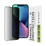 Протектор за iPhone 13 / iPhone 13 Pro / iPhone 14 - 111D Privacy Full Glue - Черен