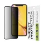 Протектор за iPhone XR / iPhone 11 - 111D Privacy Full Glue - Черен