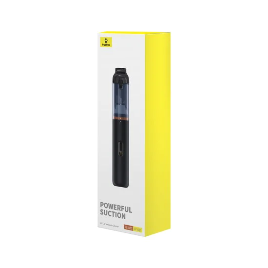Прахосмукачка за кола с дисплей, 16000Pa - Baseus A5 (C3045959500111-00) - Черна