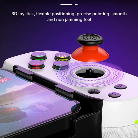 Безжичен контролер, 400mAh, Bluetooth - (D6 DP) - Бял