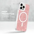 Калъф за iPhone 16 Plus - Sparkly Glitter MagSafe - Лилав