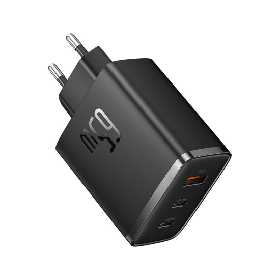 USB Rapid Charger, Type-C, 65W - Baseus Cube Pro (P1015230101113-00) - Черен