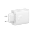 USB Rapid Charger, Type-C, 65W - Baseus Cube Pro (P10152301213-00) - Бял
