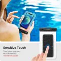 Универсален калъф за телефон (комплект от 2) - Spigen Waterproof Case A601 - Прозрачен