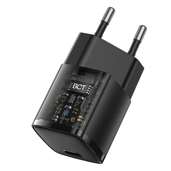 Char charger EU Type-C, 30W - Baseus Cube Pro (CCXF000301) - Черен