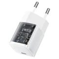 Char charger EU Type-C, 30W - Baseus Cube Pro (CCXF000302) - Бял