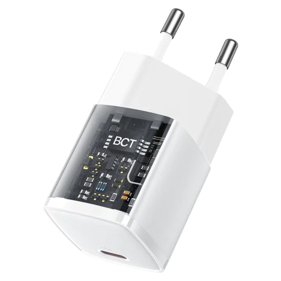 Char charger EU Type-C, 30W - Baseus Cube Pro (CCXF000302) - Бял