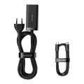 Зарядно устройство 4в1, 100W + Type-C кабел - Baseus GaN3 Pro (CCGP000101) - черно