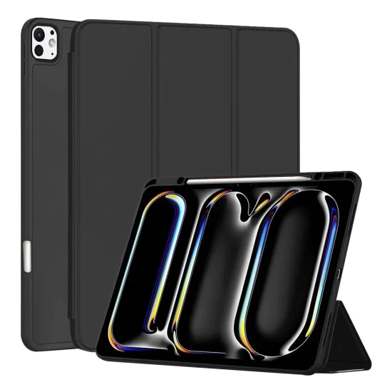 Калъф за iPad Pro 13 (2024) - Flex Trifold - черен