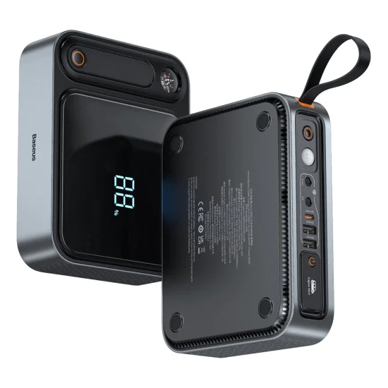 Jump Starter Starter 3000A, 26800mAh - Baseus Super Energy Ultra (C00251400111-00) - Черен