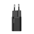Зарядно устройство Priza, USB-C, 25W - Baseus Super Si 1C (CCSP020101) - черно