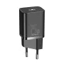 Зарядно устройство Priza, USB-C, 25W - Baseus Super Si 1C (CCSP020101) - черно