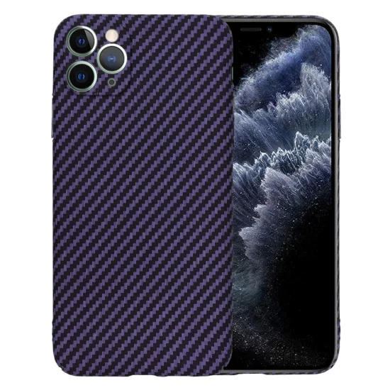 Калъф за iPhone 11 Pro Max - Carbonite FiberShell - Лилав