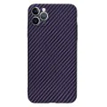 Калъф за iPhone 11 Pro Max - Carbonite FiberShell - Лилав