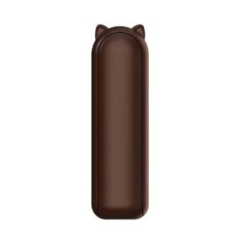 Преносим вентилатор 2000mAH, USB - (HZ001) - кафяв