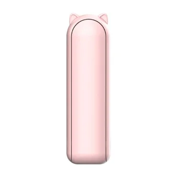Преносим вентилатор 2000mAH, USB - (HZ001) - Розов