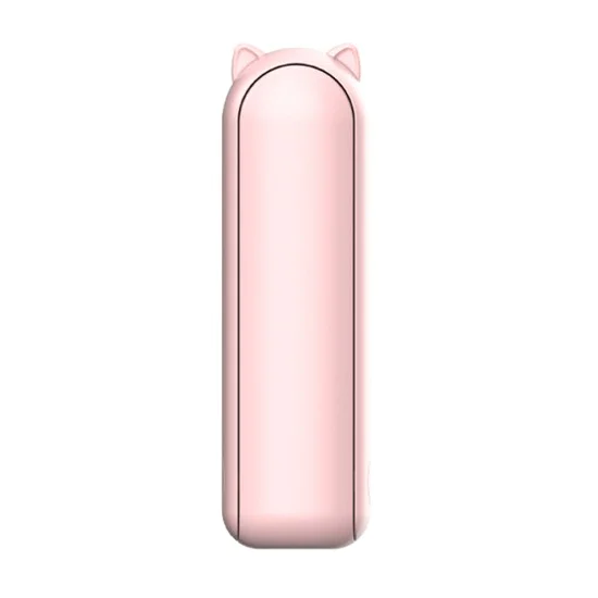 Преносим вентилатор 2000mAH, USB - (HZ001) - Розов