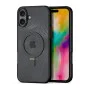 Калъф за iPhone 16 Plus - Dux Ducis Aimo MagSafe Magnetic Stand - Черен