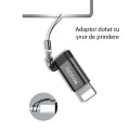 Lightning to Micro-USB 480Mbps OTG адаптер - Yesido (GS05) - черен