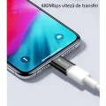 Lightning to Micro-USB 480Mbps OTG адаптер - Yesido (GS05) - черен