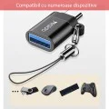 OTG Type-C към USB 3.0 5Gbps адаптер - Yesido (GS06) - черен