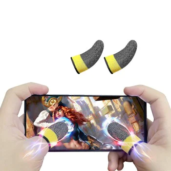 Геймърски ръкавици против приплъзване - Hoco Phantom (FS4-02) - Жълти