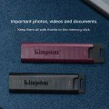Memory Stick 256GB - Kingston DT DT Max (DTMAXA/256GB) - Червен