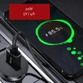 Автоматично зарядно устройство QC3.0, FCP, AFC, 18W, 3A - Yesido (Y38) - черно